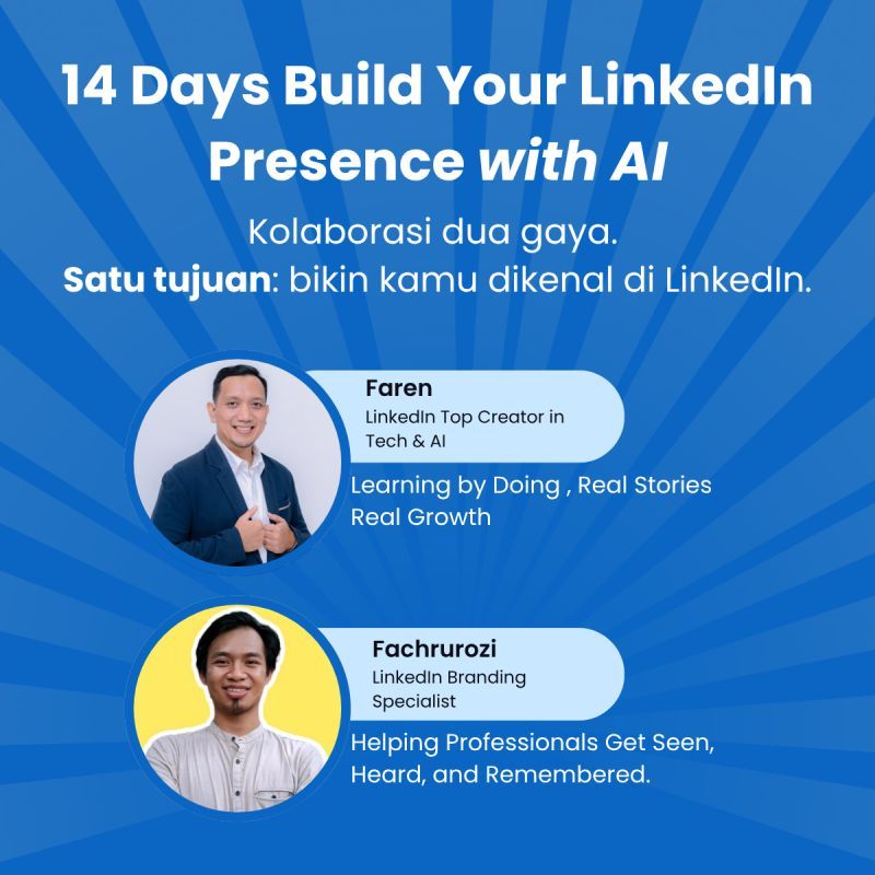 Kolaborasi AI & Branding untuk Konsisten di LinkedIn