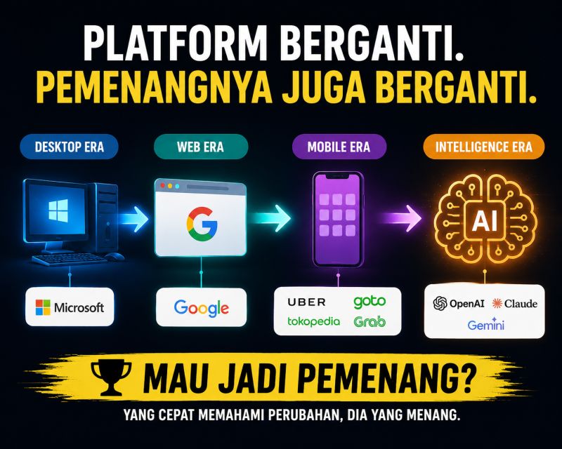 Kalau sudah cukup lama berkecimpung di dunia teknologi, sebenarnya kita bisa melihat po…